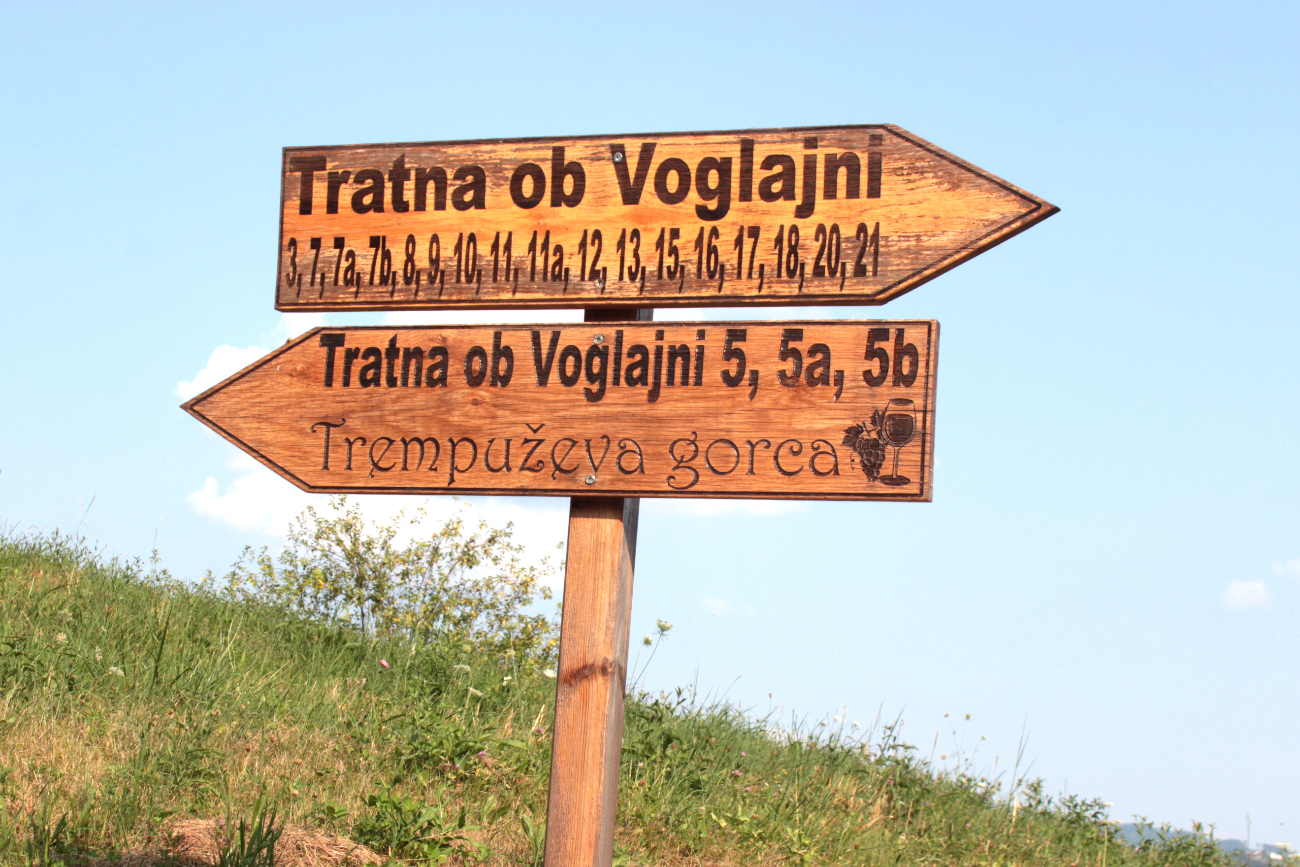Wegweiser Tratna