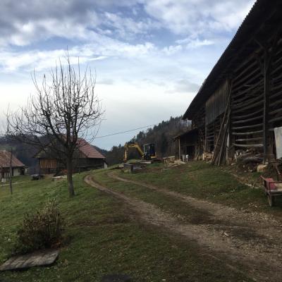 Ausbau Einfahrt